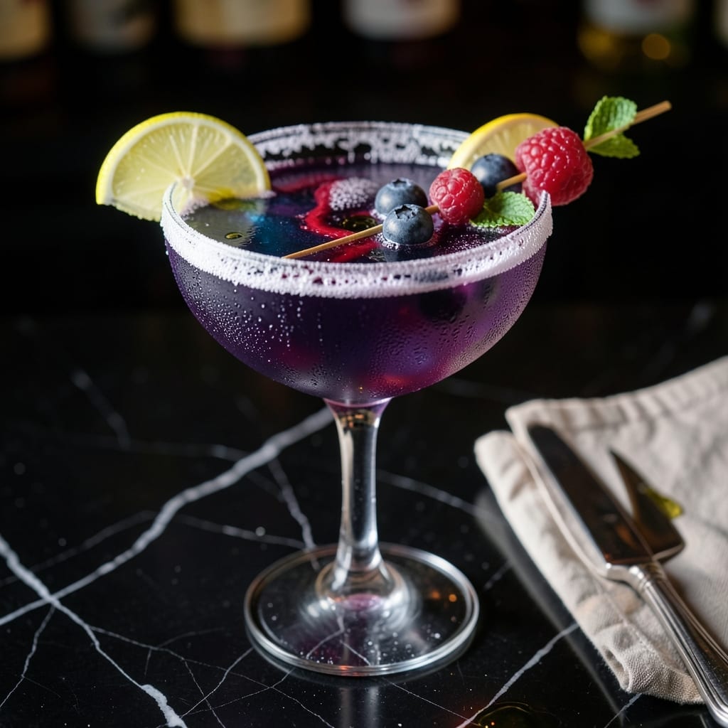 Purple Martini Recipe: Vibrant Layers of Berry and Citrus Purple Martini Recipe: Vibrant Layers of Berry and Citrus
