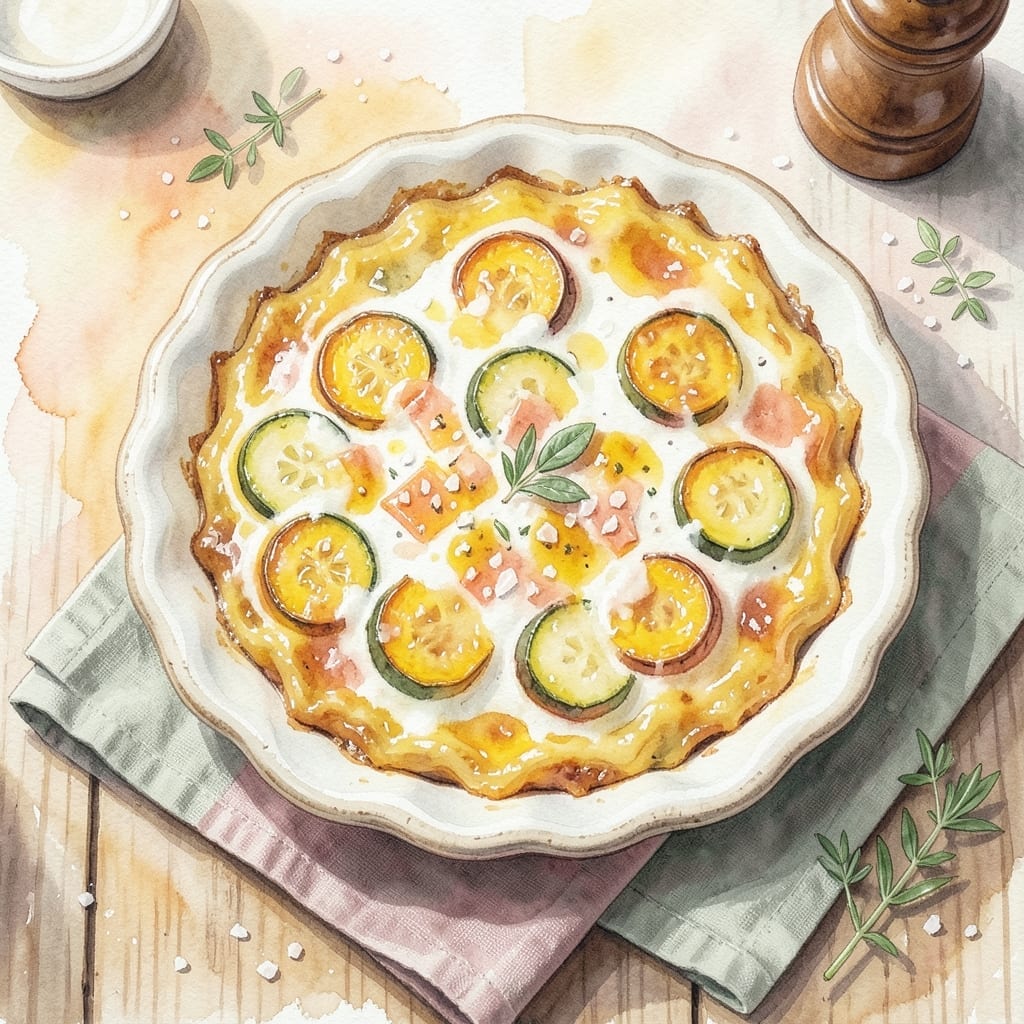 Squash Casserole Recipe Healthy: Lightened Layers of Baked Comfort Squash Casserole Recipe Healthy: Lightened Layers of Baked Comfort