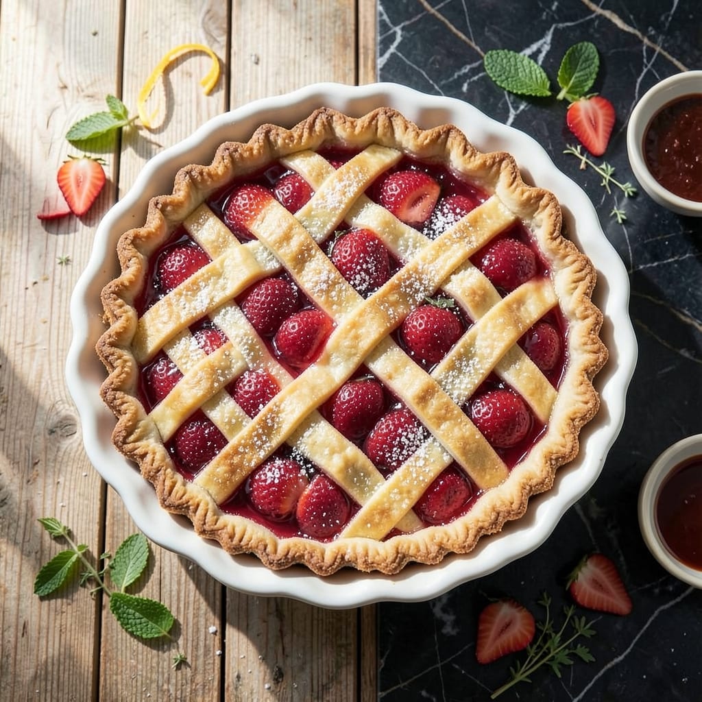 Strawberry Pie Recipe With Jello: Glossy Berry Layers With a Firm Slice Strawberry Pie Recipe With Jello: Glossy Berry Layers With a Firm Slice