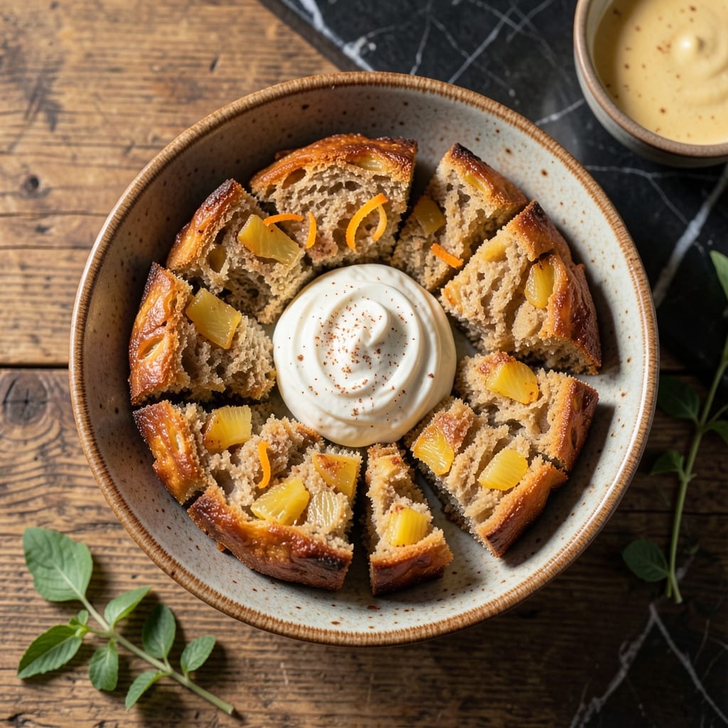 Pineapple Bread Recipe With Cream Cheese: Tropical Sweetness With Creamy Swirls