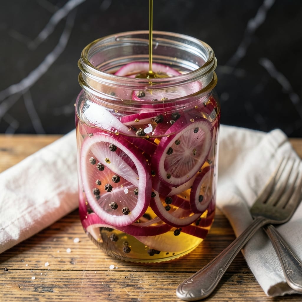 Pickled Onion Recipe With White Vinegar: Quick Tangy Crunch for Any Dish Pickled Onion Recipe With White Vinegar: Quick Tangy Crunch for Any Dish
