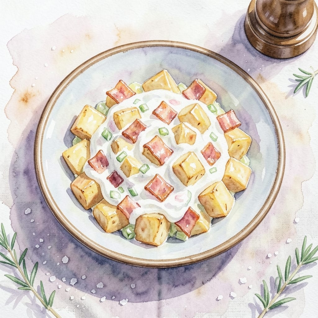 Potato Salad Recipe With Bacon: Creamy Base With Smoky Crunch Potato Salad Recipe With Bacon: Creamy Base With Smoky Crunch
