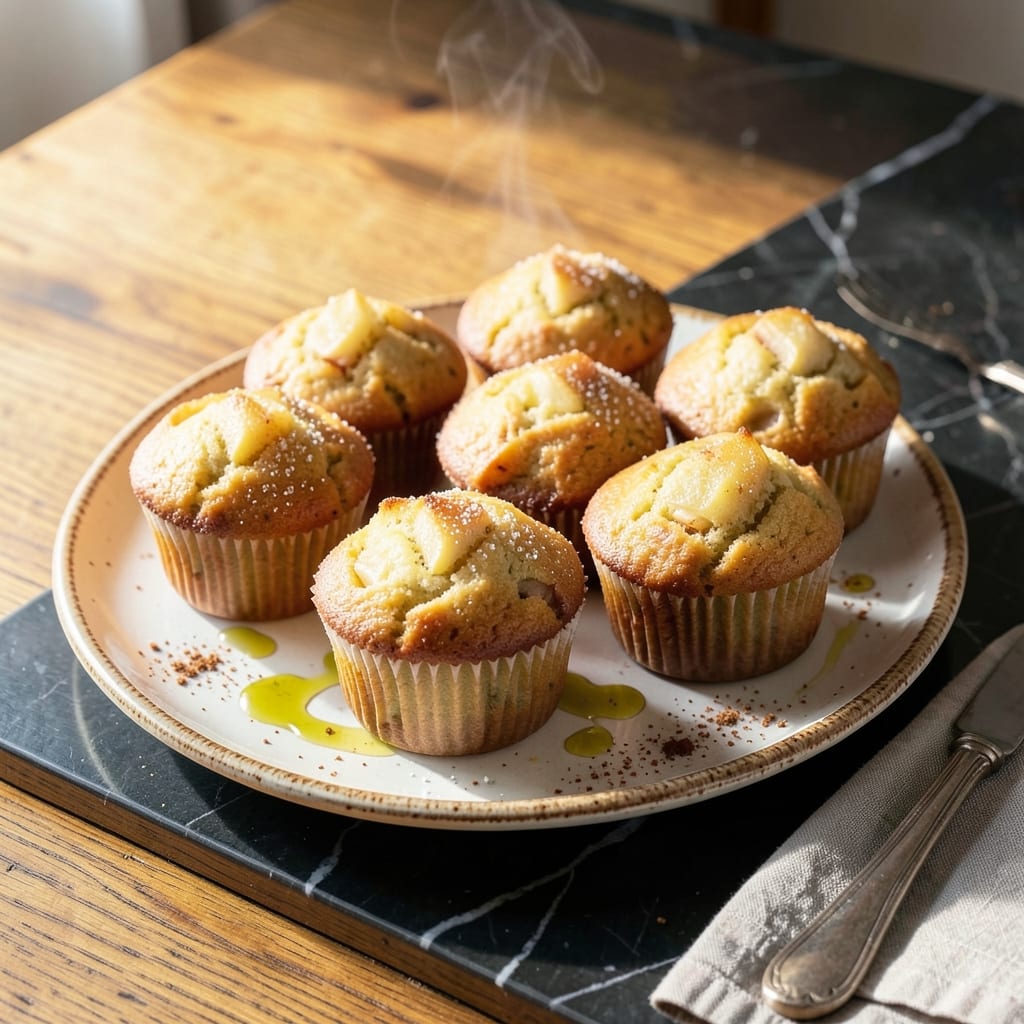 Pear Muffins Recipe Easy: Moist Crumb With Warm Spiced Pears