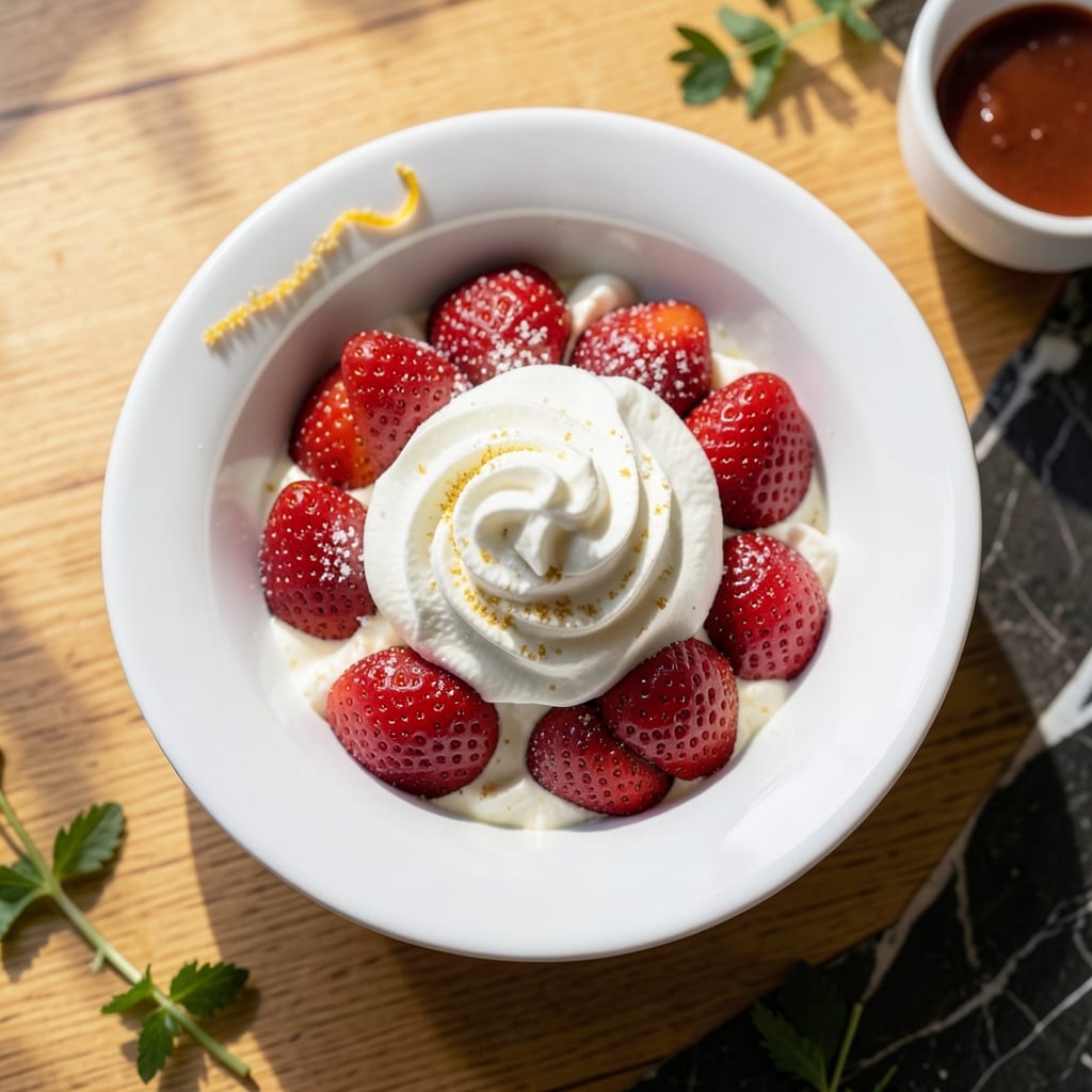 Fresas Con Crema Recipe With Cream Cheese: Velvety Mexican Strawberry Delight Fresas Con Crema Recipe With Cream Cheese: Velvety Mexican Strawberry Delight