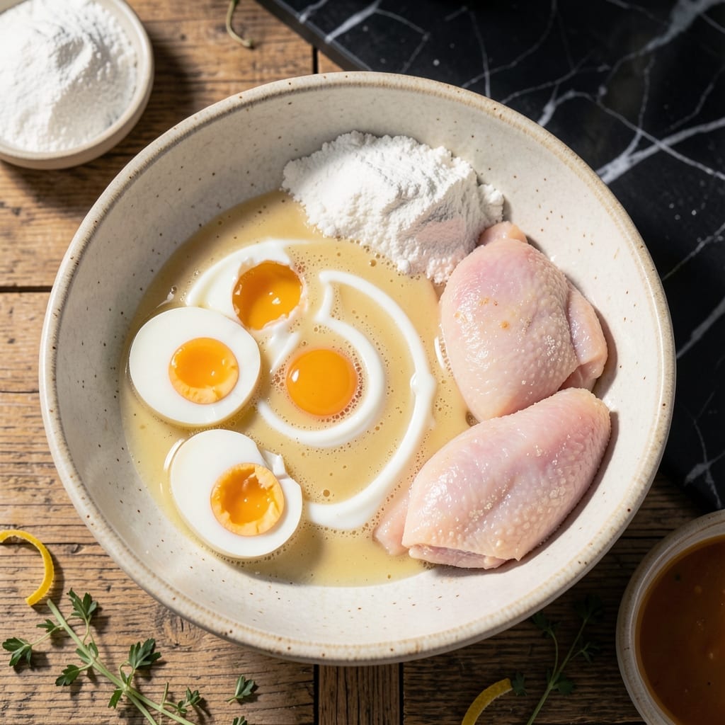 Egg Wash Recipe for Chicken: Golden Crispy Coating Every Time
