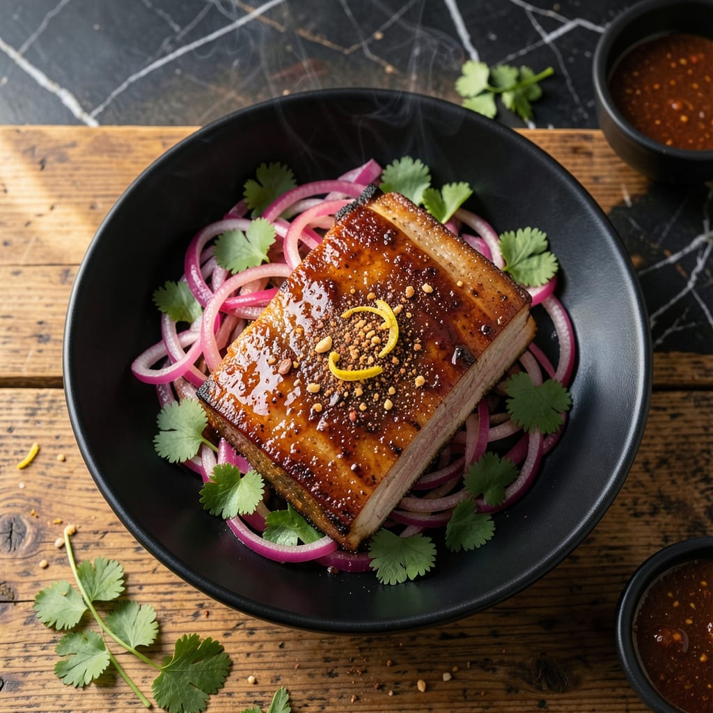 BBQ Pork Belly Recipe Oven: Crispy Edges With Sticky Sweet Glaze