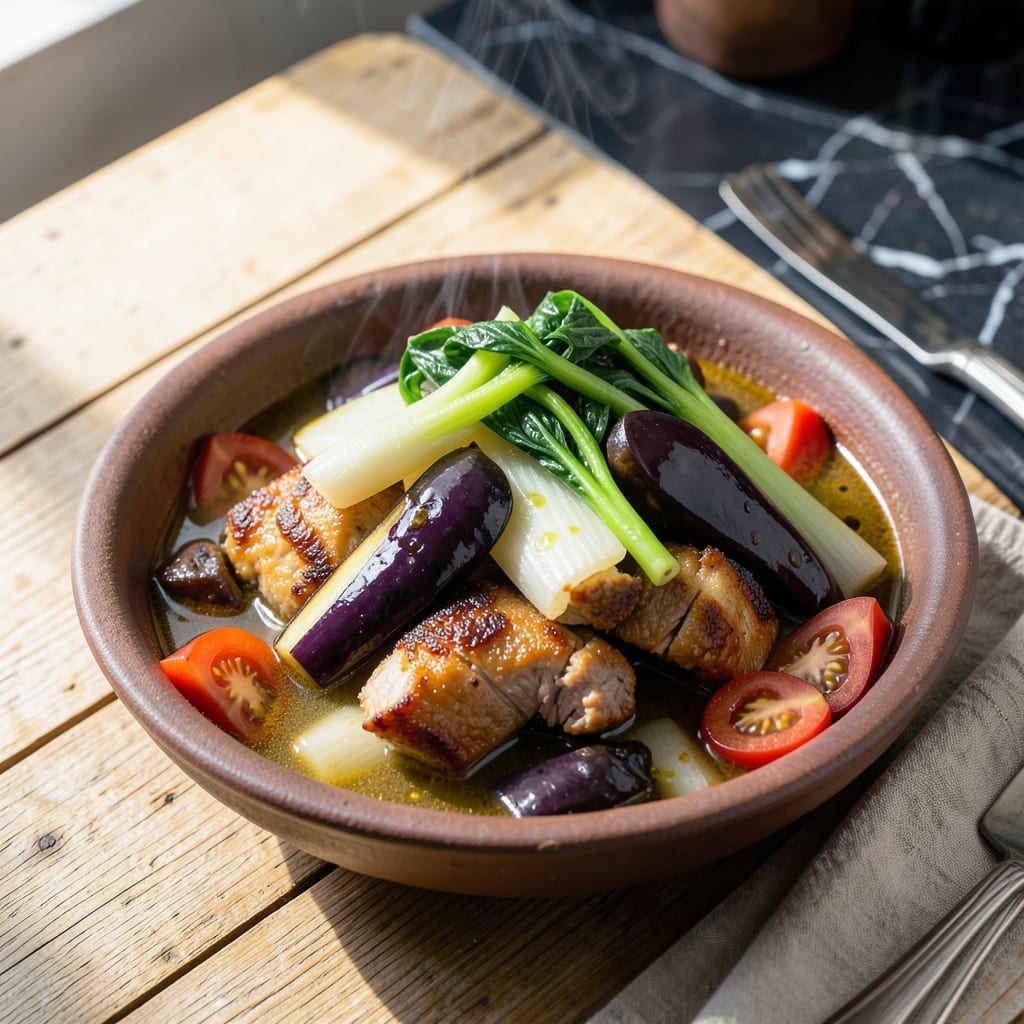 Pork Sinigang Recipe Ingredients: Tangy Tamarind Stew With Tender Pork Pork Sinigang Recipe Ingredients: Tangy Tamarind Stew With Tender Pork