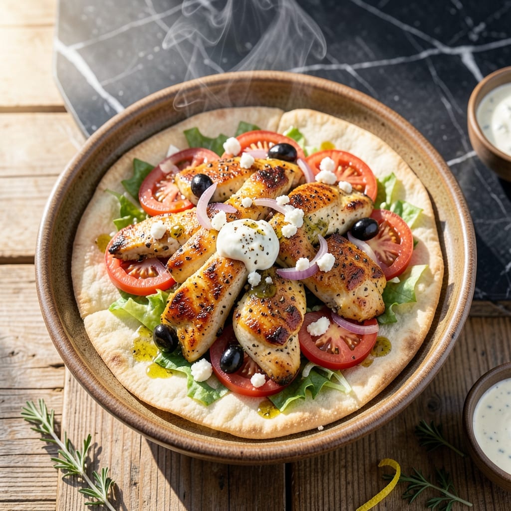 Chicken Wrap Recipe Greek: Mediterranean Flavors in Every Bite