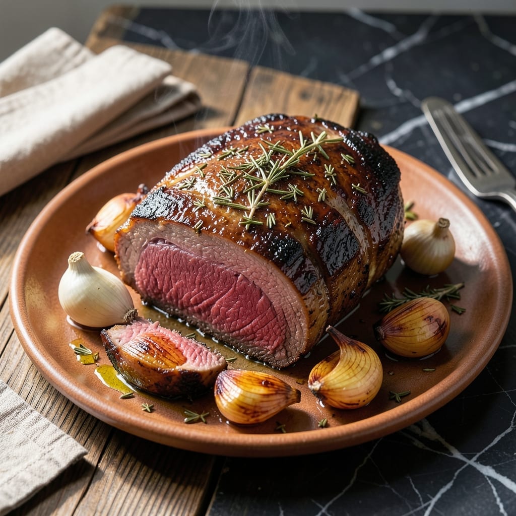 Recipe Top Round Roast: Slow-Roasted to Melt-in-Your-Mouth Tenderness Recipe Top Round Roast: Slow-Roasted to Melt-in-Your-Mouth Tenderness