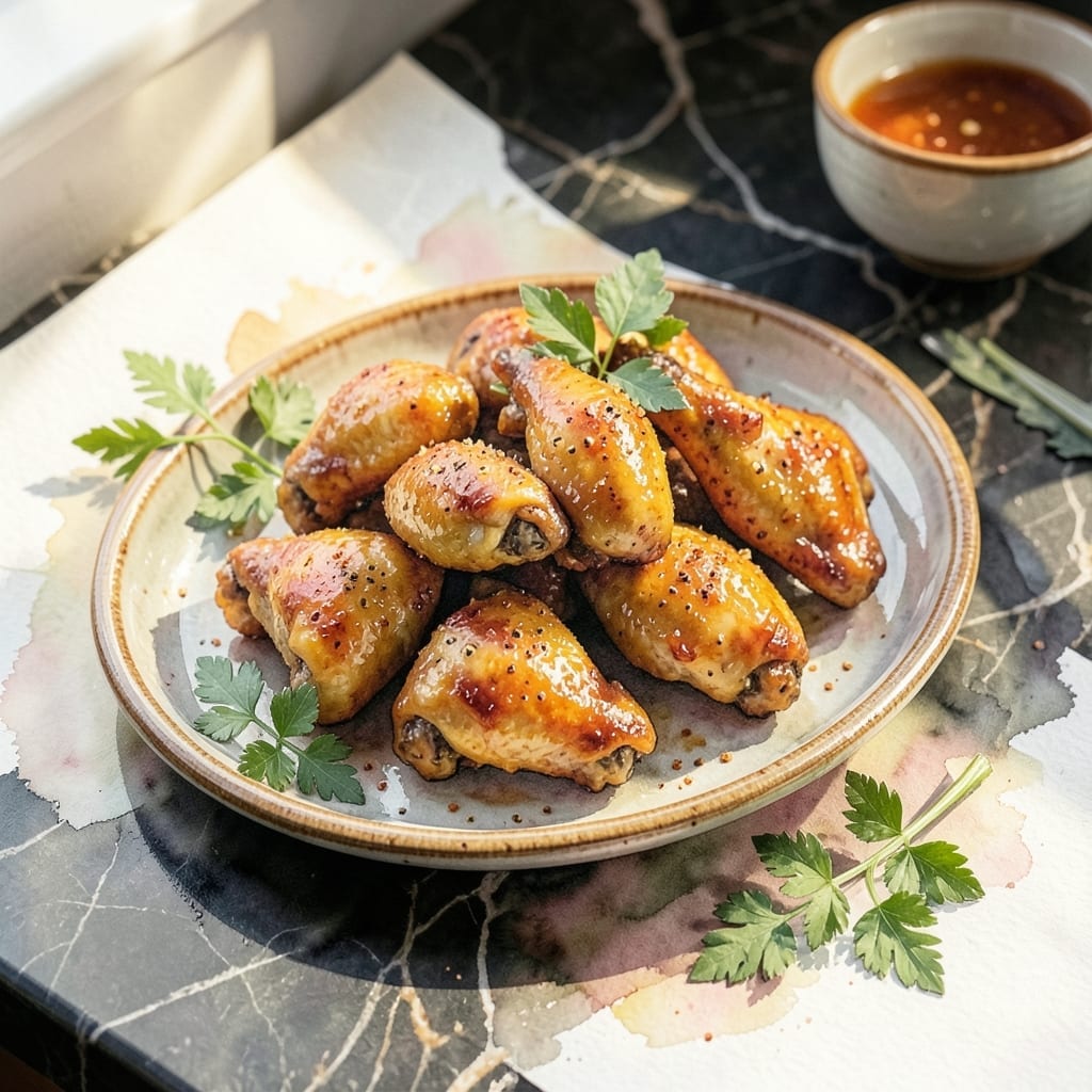 Recipe for Bake Chicken Wings: Oven-Crisped Perfection Without the Fryer Recipe for Bake Chicken Wings: Oven-Crisped Perfection Without the Fryer