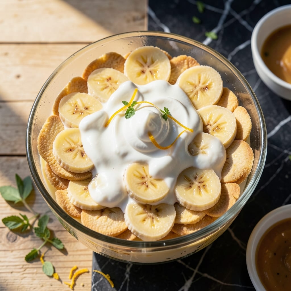 Banana Pudding Recipe With Sour Cream: Layers Of Velvety Custard