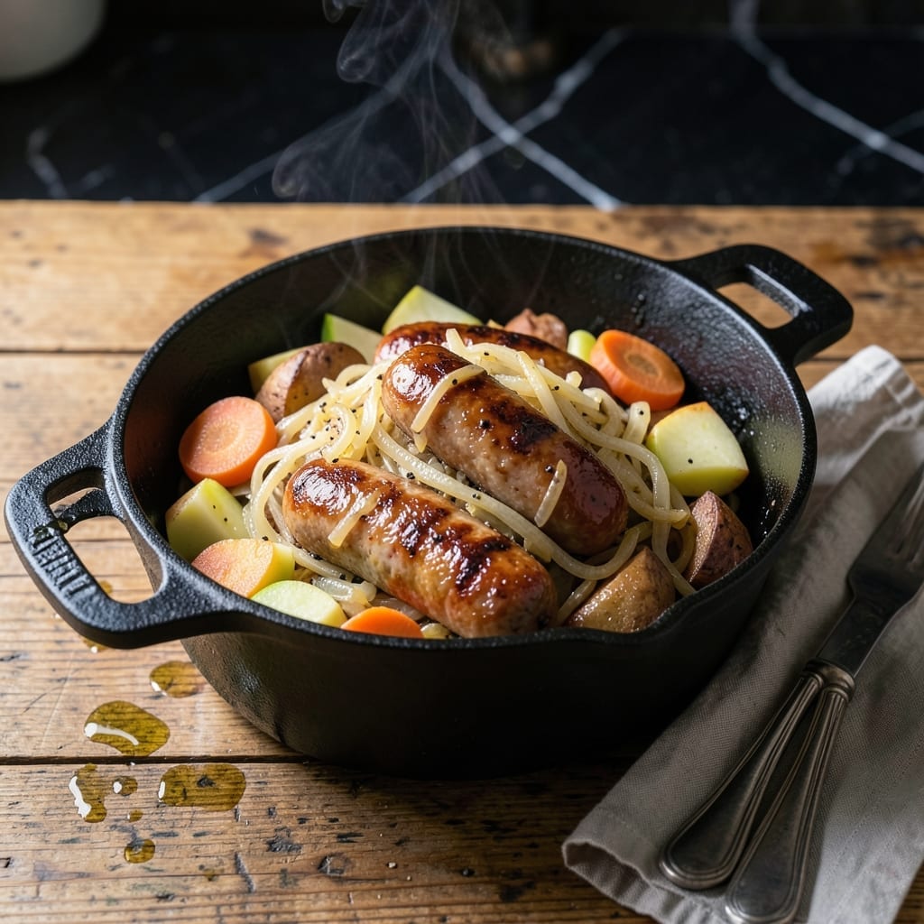 Recipe Kielbasa and Sauerkraut: One-Pot Hearty German Comfort Recipe Kielbasa and Sauerkraut: One-Pot Hearty German Comfort