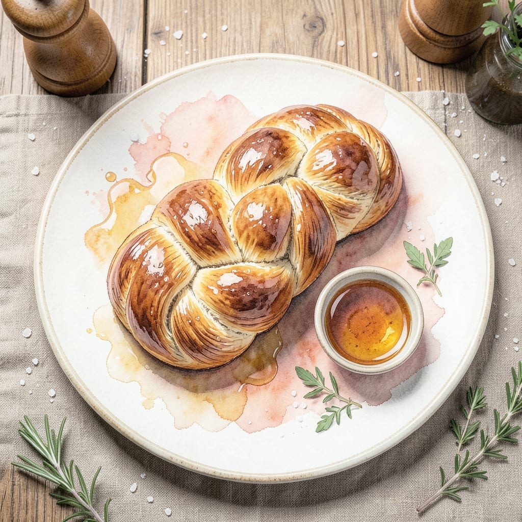 Challah Bread Recipe With Honey: Sweet and Pillowy Braided Loaf Challah Bread Recipe With Honey: Sweet and Pillowy Braided Loaf