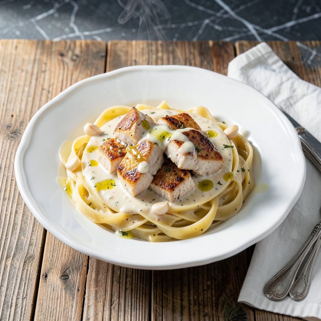 Chicken Pasta Recipe Garlic: One-Pot Garlicky Indulgence