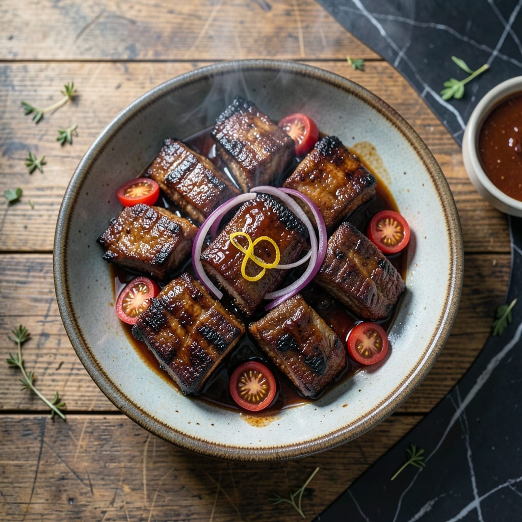 BBQ Beef Short Ribs Recipe Grill: Smoky Char With Sticky Glaze BBQ Beef Short Ribs Recipe Grill: Smoky Char With Sticky Glaze