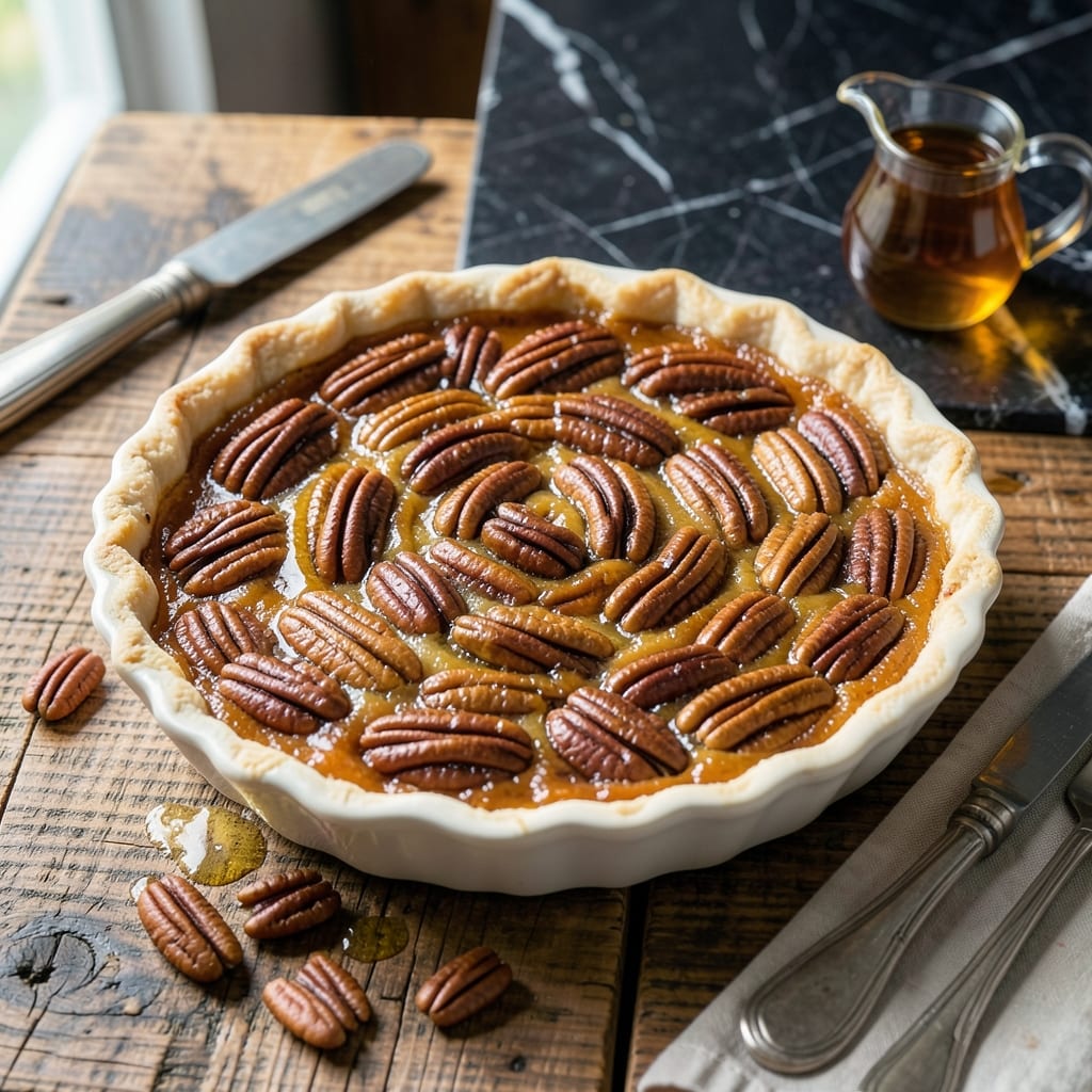 Pecan Pie Recipe With Agave Syrup: Buttery Crust Meets Rich Nutty Filling
