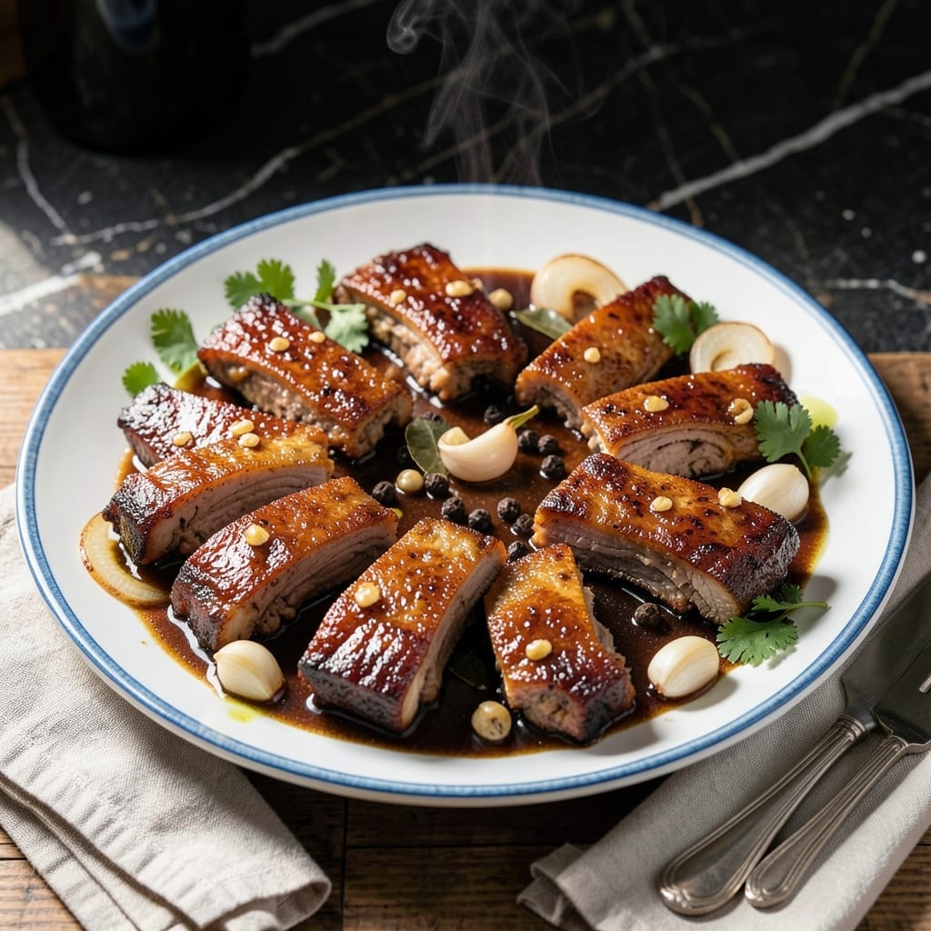 Pork Ribs Recipe Pinoy: Fall-Off-The-Bone Adobo Glaze Pork Ribs Recipe Pinoy: Fall-Off-The-Bone Adobo Glaze