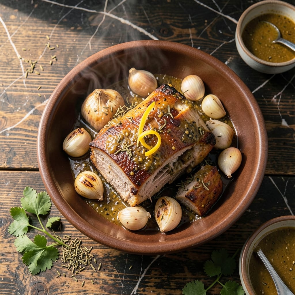 Pernil Pork Shoulder Recipe Slow Cooker: Latin-Inspired Moist and Flavorful Feast