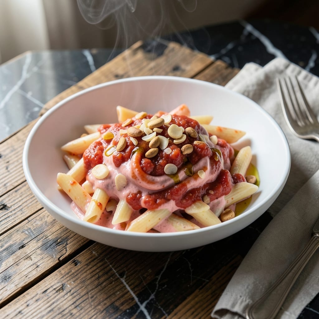 Pink Sauce Pasta Recipe Veg: Creamy Tomato Blush With Garden Freshness