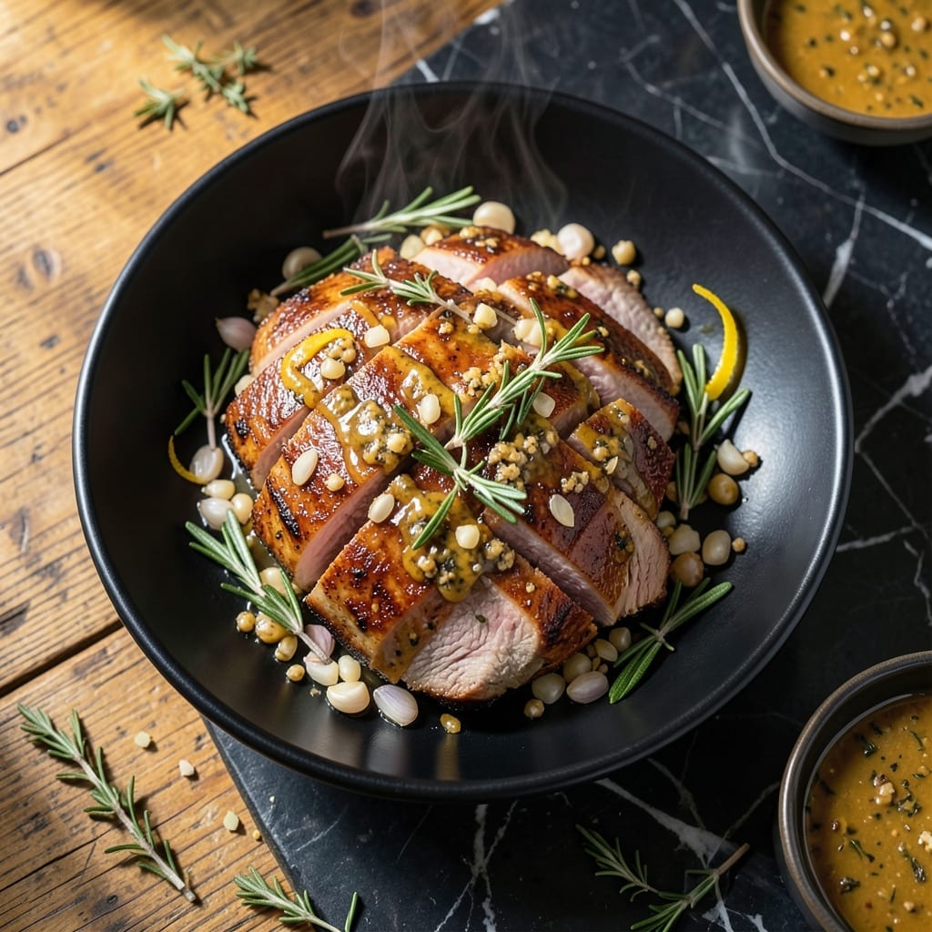 Pork Tenderloin Recipe Mustard Rub: Zesty Crust with Herb-Infused Tenderness