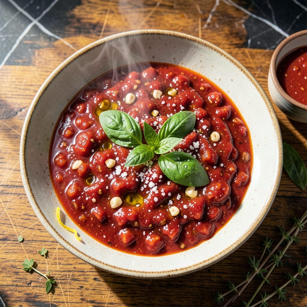 Pizza Sauce Recipe No Tomato Paste: Fresh Basil and Garlic Simplicity Pizza Sauce Recipe No Tomato Paste: Fresh Basil and Garlic Simplicity