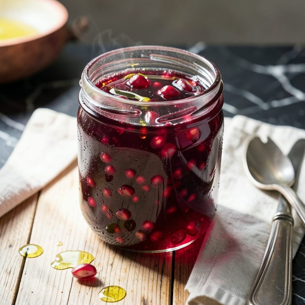 Pomegranate Jelly Recipe Without Pectin: Naturally Thick and Glossy Spread