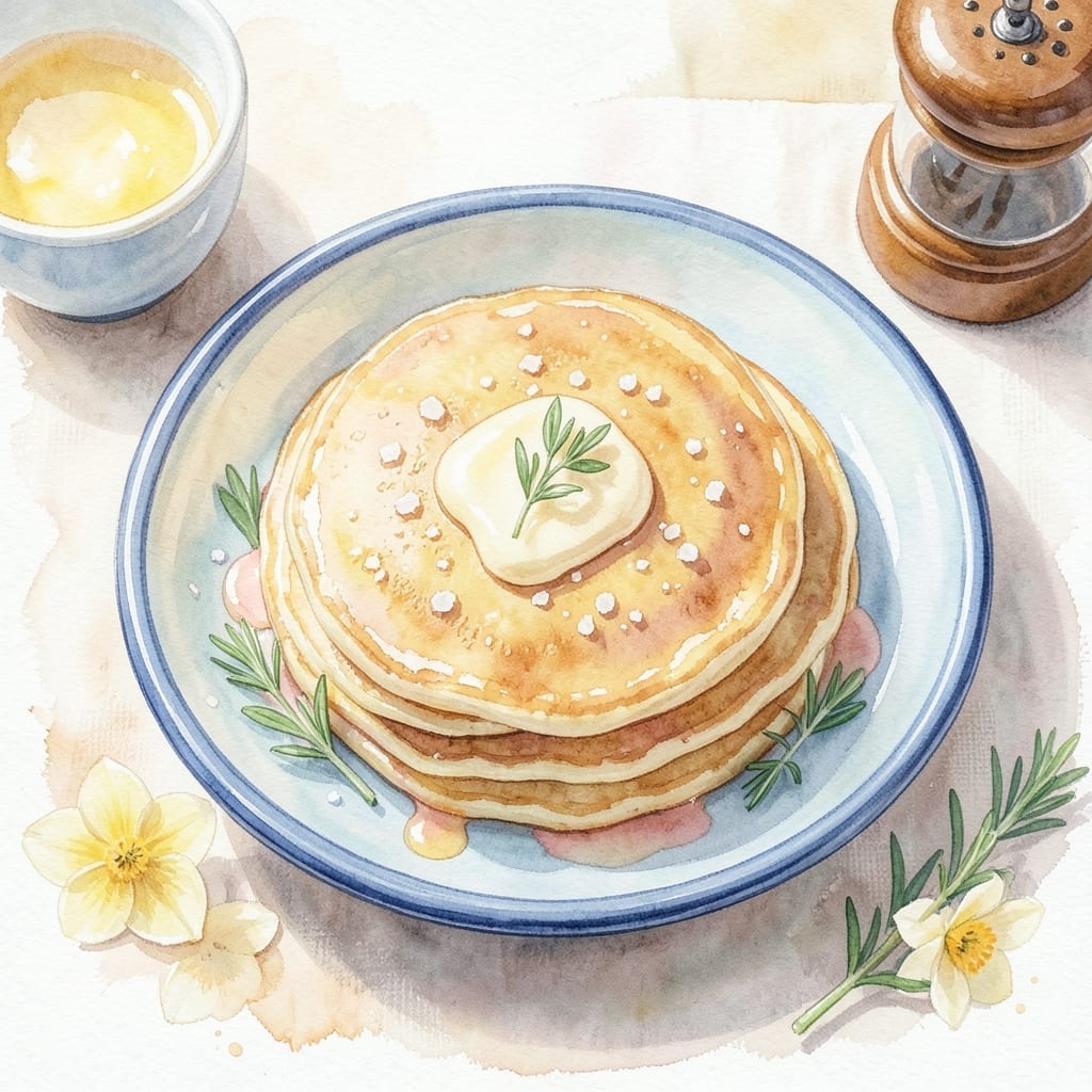 Pancake Recipe With No Baking Powder: Fluffy Stacks Without the Leavening