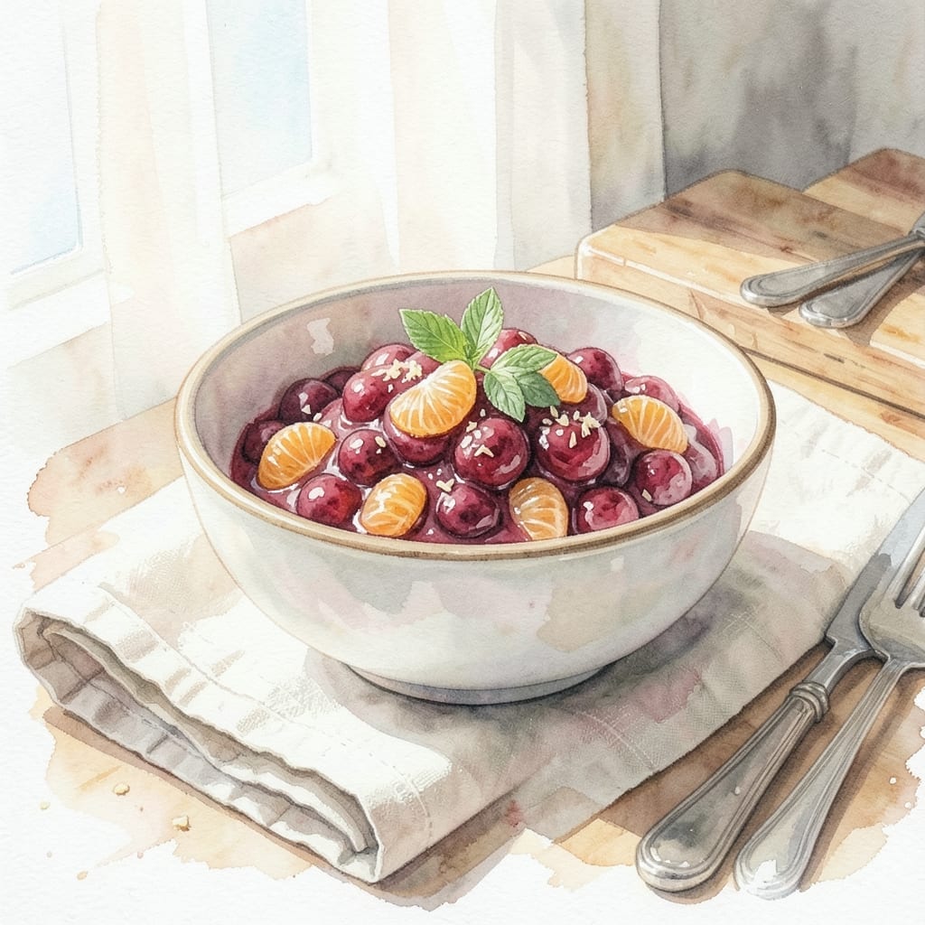 Cranberry Sauce Recipe With Mandarin Oranges: Bright Citrus-Infused Sweetness