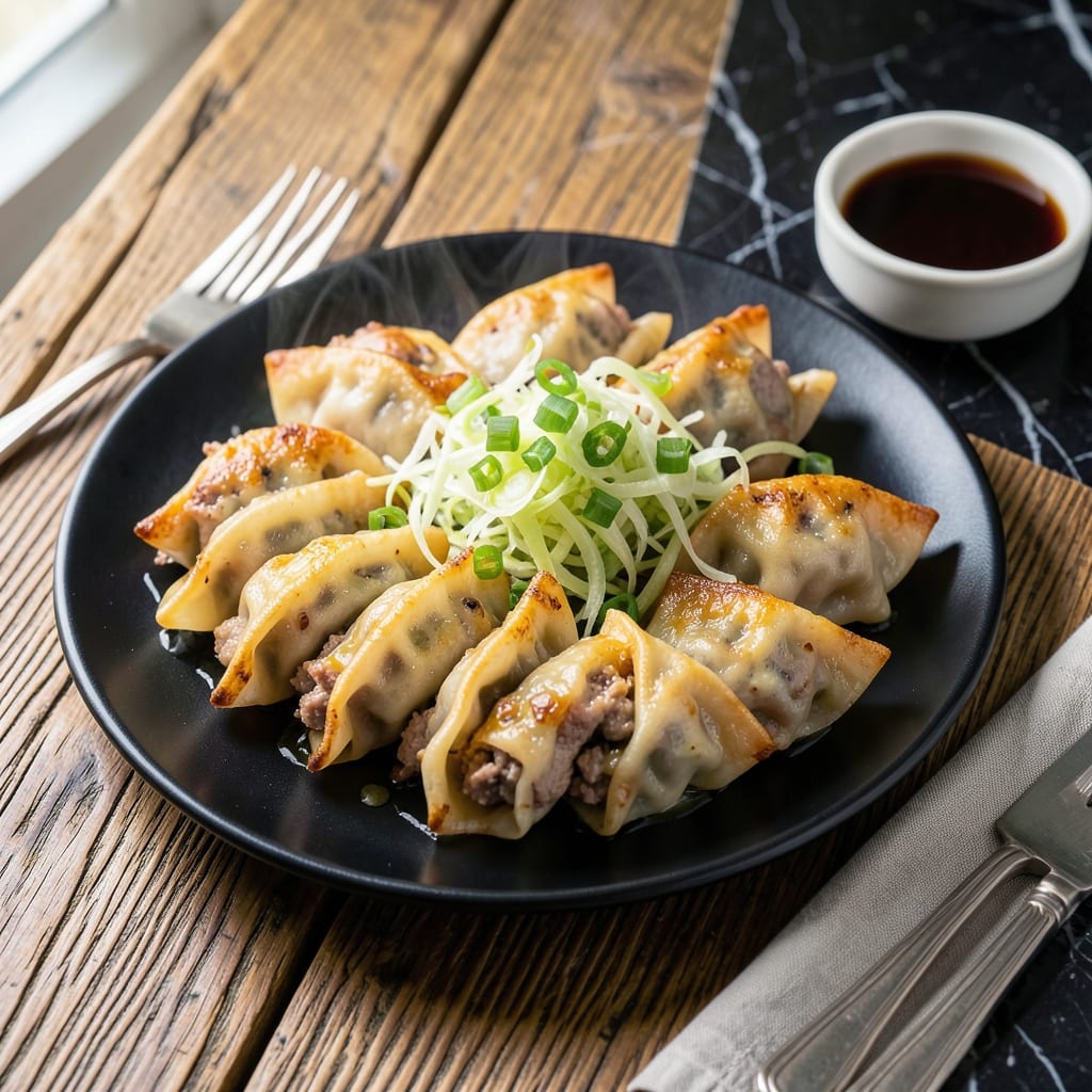 Pork Gyoza Recipe No Cabbage: Crisp Pan-Fried Dumplings With Napa Substitute