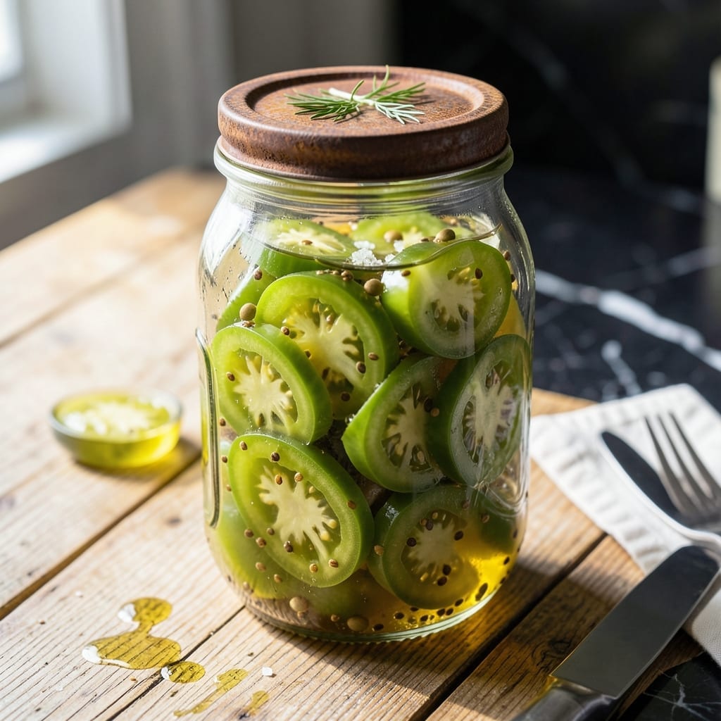 Pickled Sweet Green Tomatoes Recipe Canning: Tangy Crunch for Your Pantry Pickled Sweet Green Tomatoes Recipe Canning: Tangy Crunch for Your Pantry