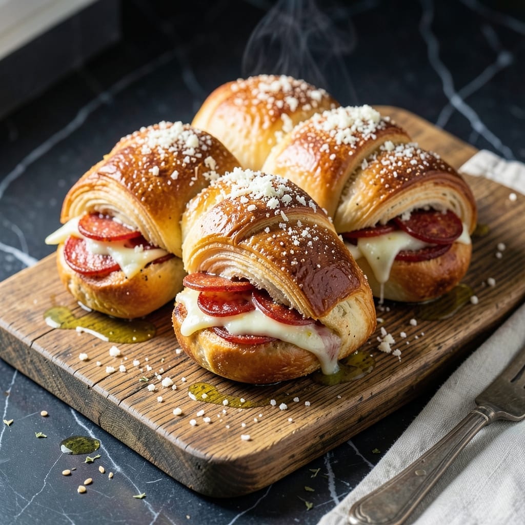 Pepperoni Roll Recipe with Crescent Rolls: Cheesy Pull-Apart Party Bites Pepperoni Roll Recipe with Crescent Rolls: Cheesy Pull-Apart Party Bites