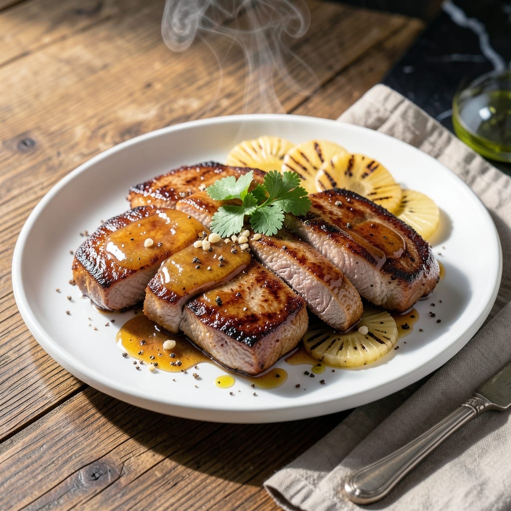 Pineapple Glaze Recipe for Pork: Sweet and Sticky Caramelized Finish