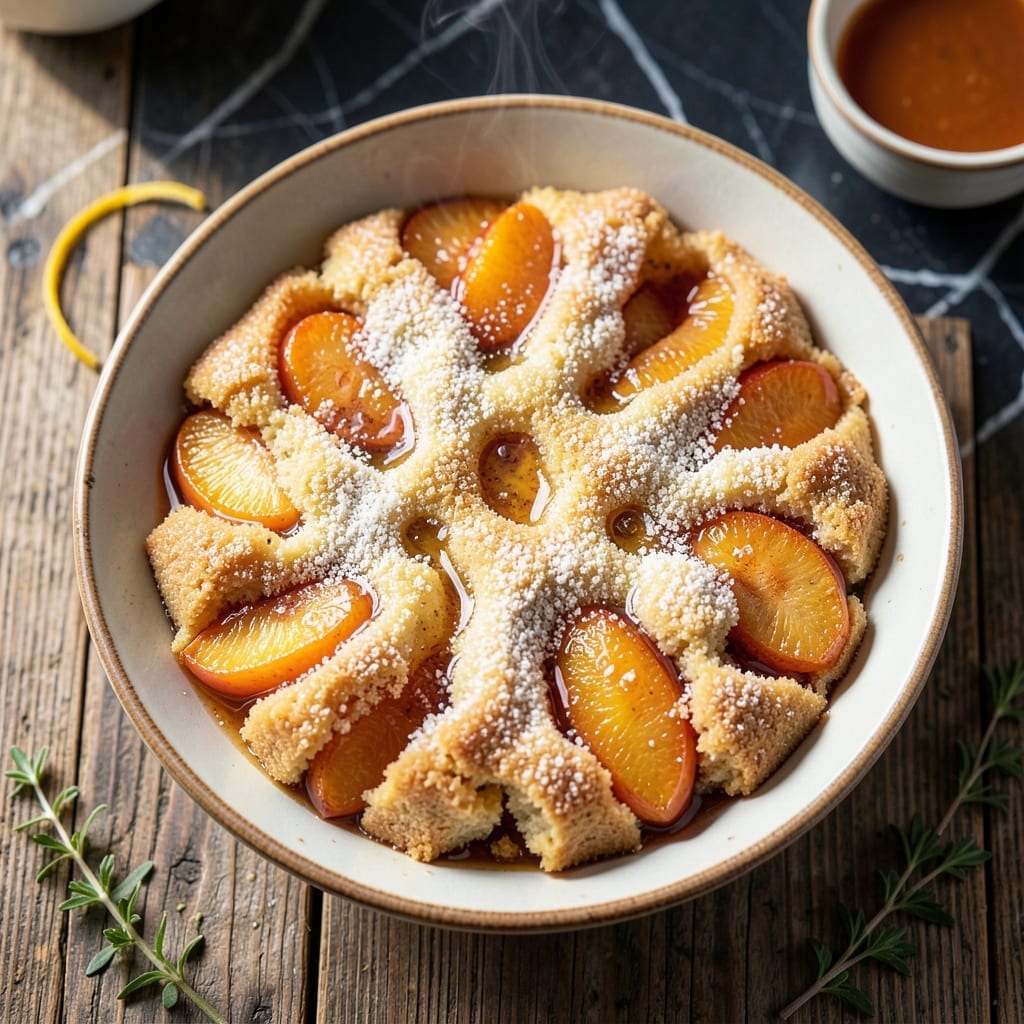 Peach Cobbler Recipe Using Canned Peaches: Buttery Crust Over Sweet Peach Filling