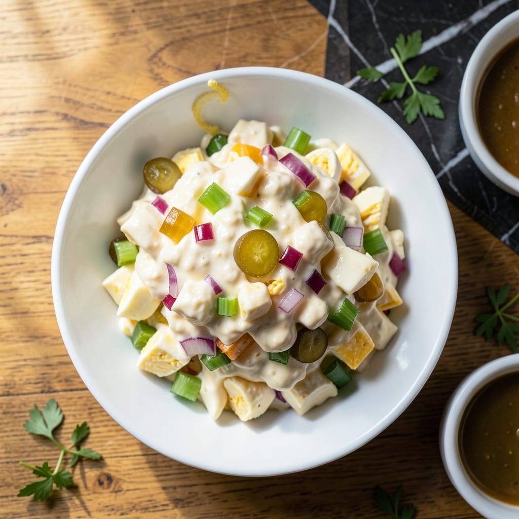 Egg Salad Recipe With Sweet Pickles: Classic Creamy Twist With a Touch of Sweetness