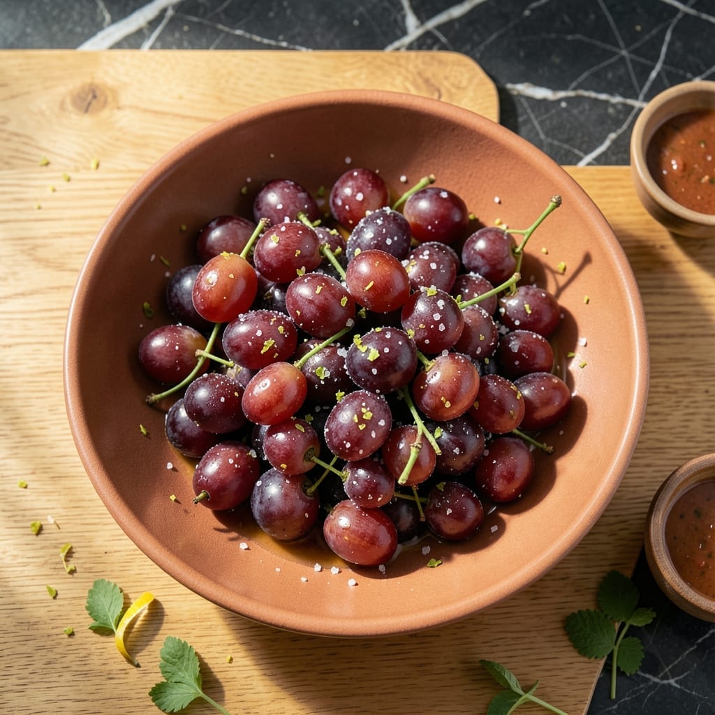 Margarita Grapes Recipe: Refreshing Frozen Citrus Bites