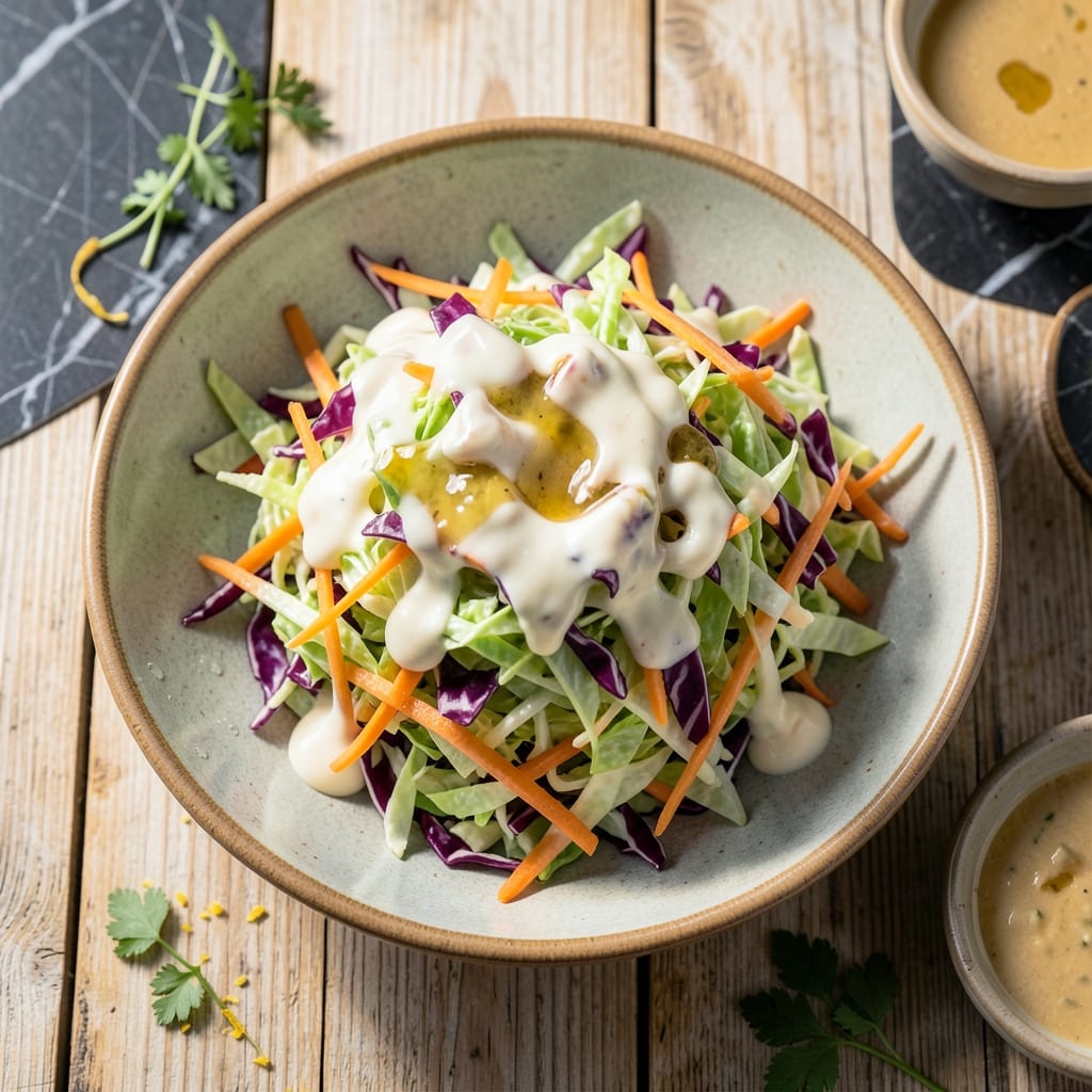 BBQ Coleslaw Recipe Creamy: Tangy Crunch With a Smoky Twist
