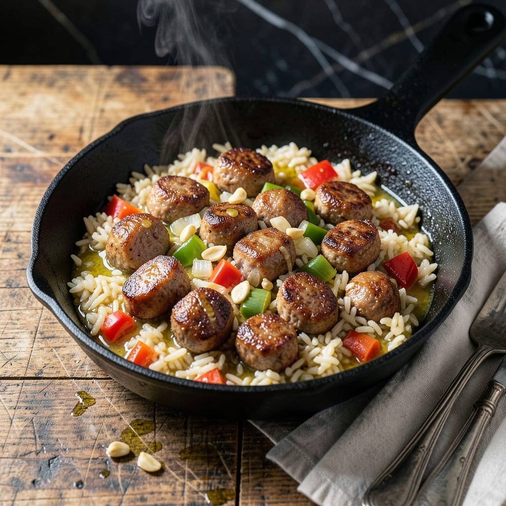 Recipe Using Italian Sausage and Rice: One-Pot Savory Comfort Recipe Using Italian Sausage and Rice: One-Pot Savory Comfort