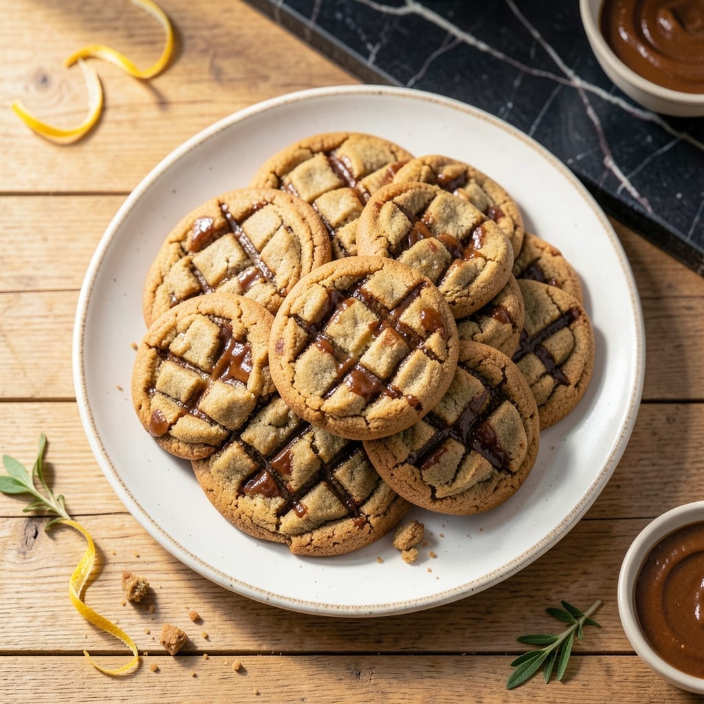 Peanut Butter Cookie Recipe: Fork-Crossed Crisscross Crunch Peanut Butter Cookie Recipe: Fork-Crossed Crisscross Crunch