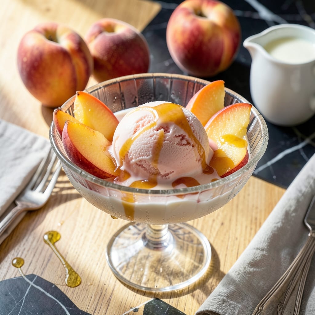 Peach Ice Cream Recipe David Lebovitz: French-Inspired Creamy Indulgence