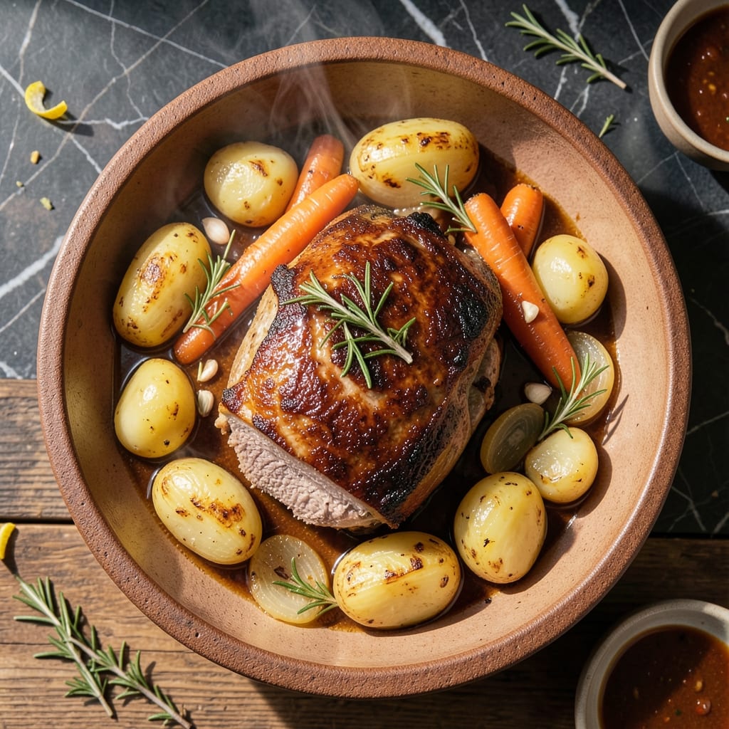 Pork Pot Roast Recipe Oven: Herb-Crusted Succulence With Caramelized Vegetables Pork Pot Roast Recipe Oven: Herb-Crusted Succulence With Caramelized Vegetables