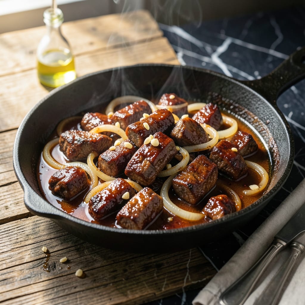 BBQ Beef Tips Recipe Oven: Melt-in-Your-Mouth Tender Bites