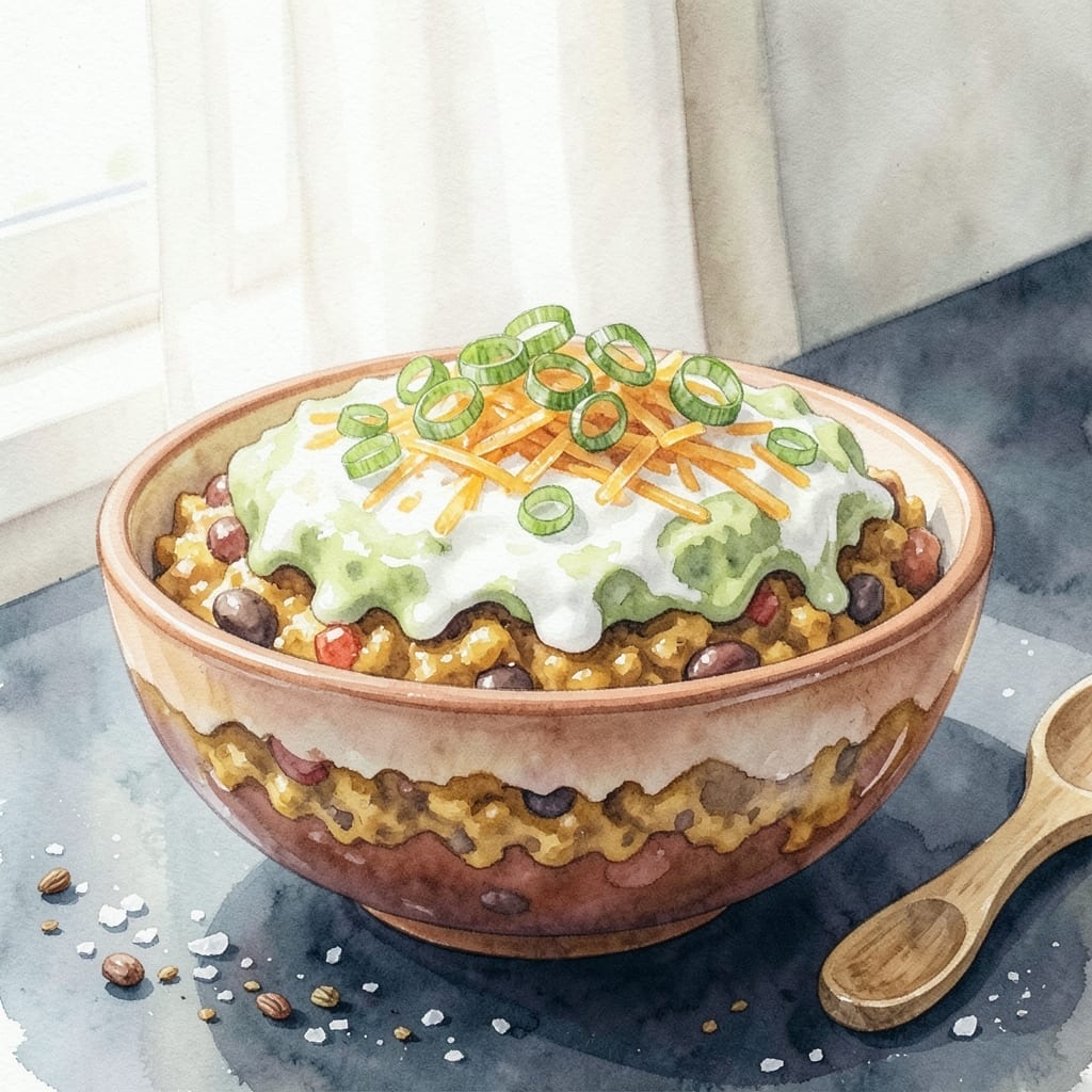 5 Layer Bean Dip Recipe Easy: Crowd-Pleasing Party Spread