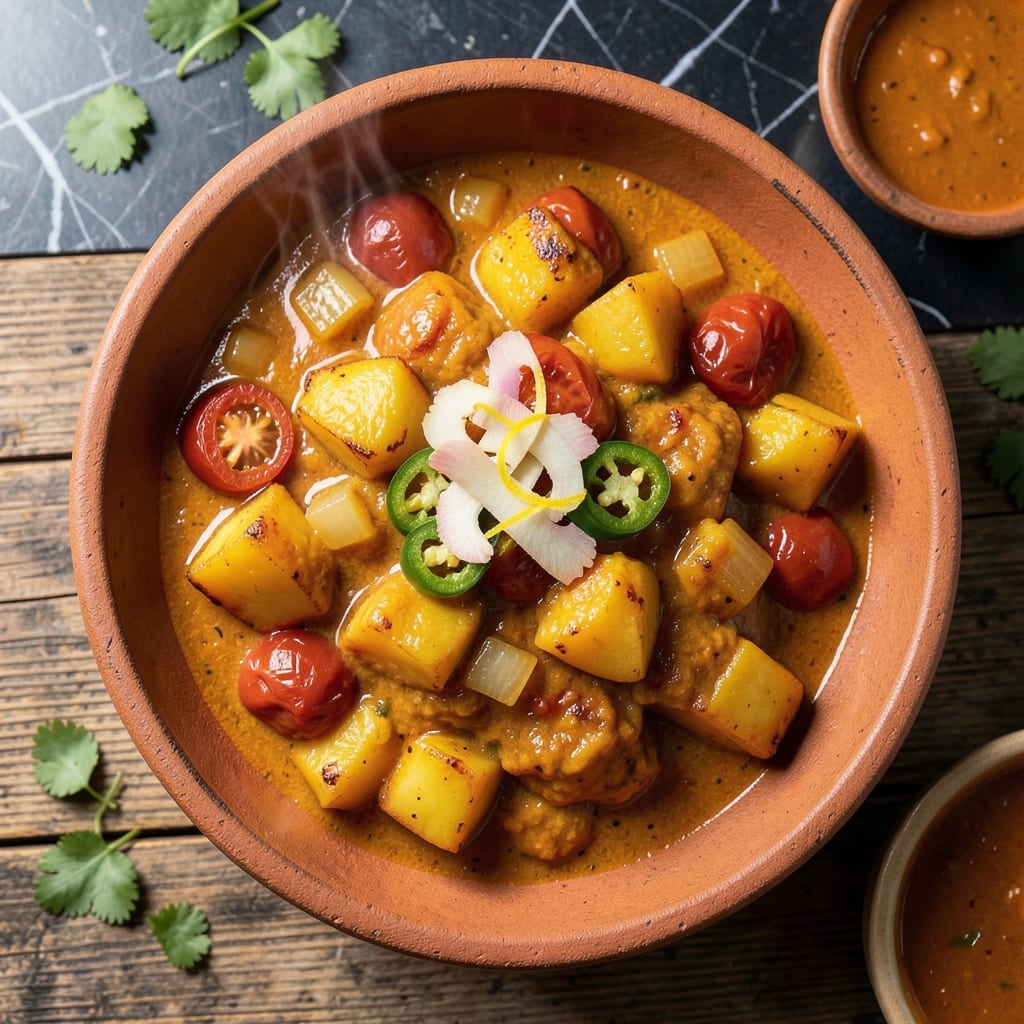 Potato Curry Recipe for Chapathi: Spiced North Indian Pairing Potato Curry Recipe for Chapathi: Spiced North Indian Pairing