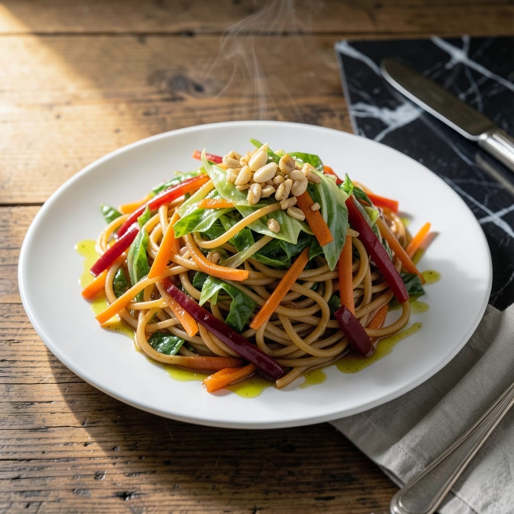 Recipe for Noodles and Cabbage: Quick Stir-Fry with Crunchy Texture