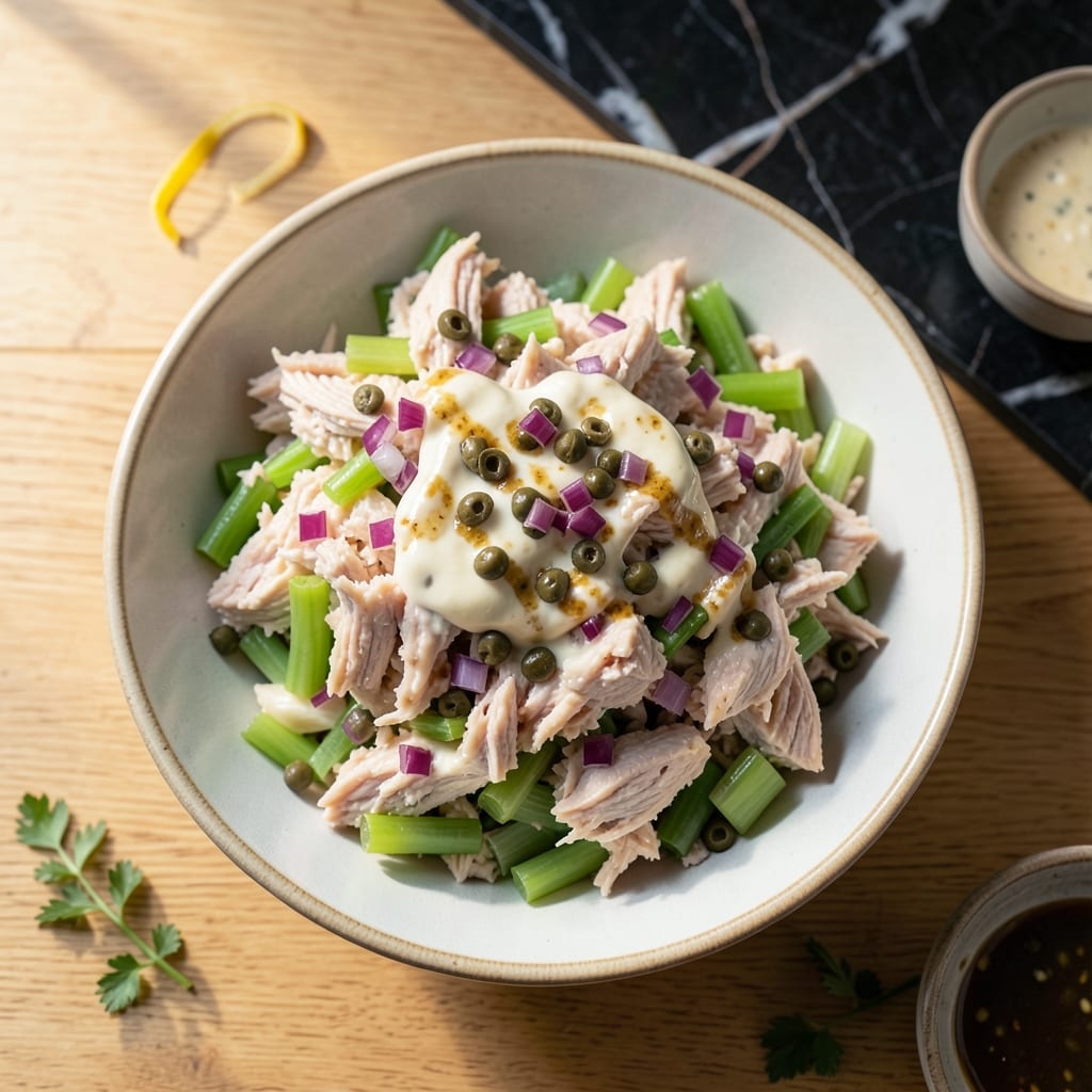 Tuna Salad Recipe With Capers: Briny Bite in Every Forkful