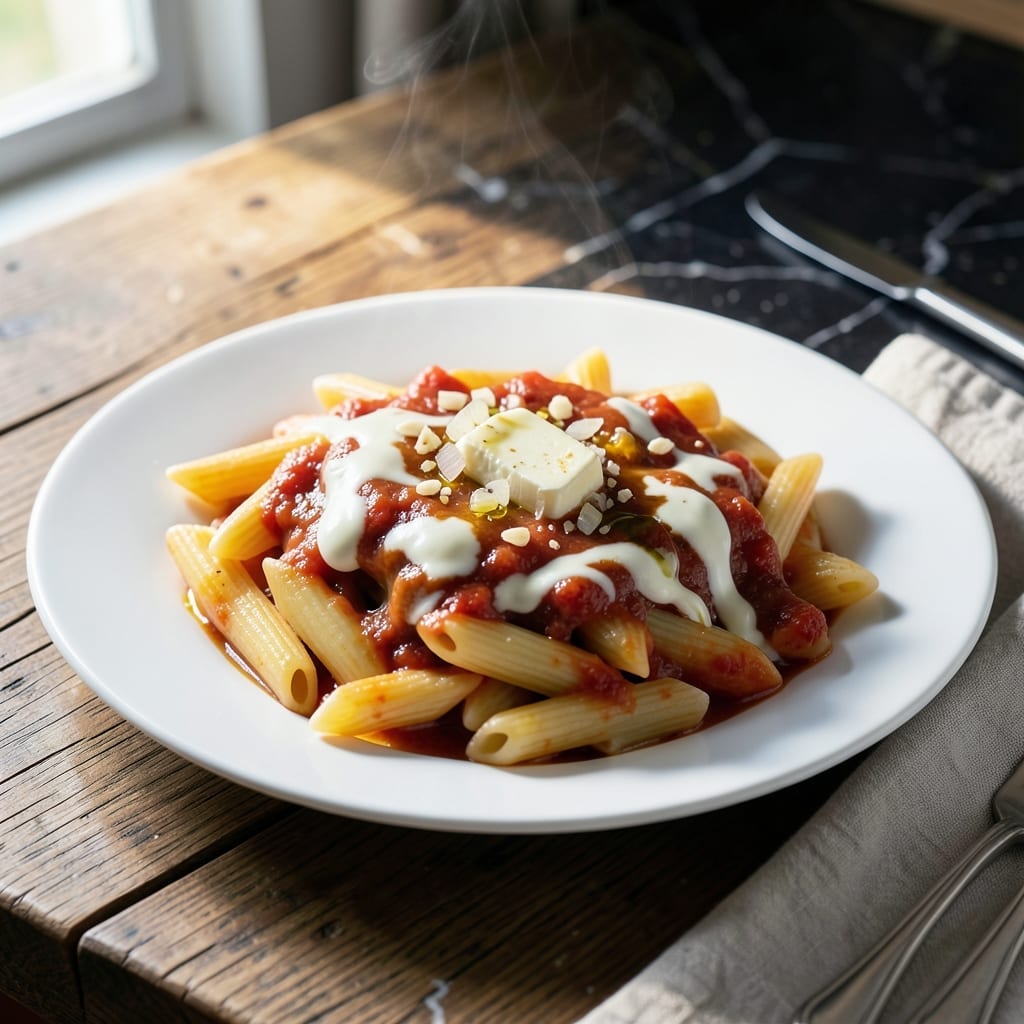 Vodka Pasta Recipe Without Vodka: Creamy Tomato Sauce With a Secret Ingredient