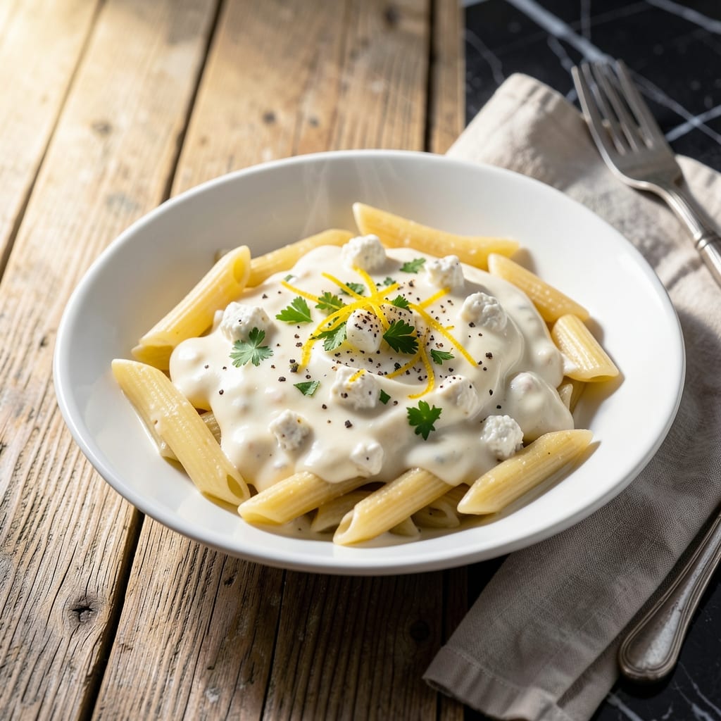 Feta Pasta Recipe No Tomatoes: Creamy Mediterranean Twist