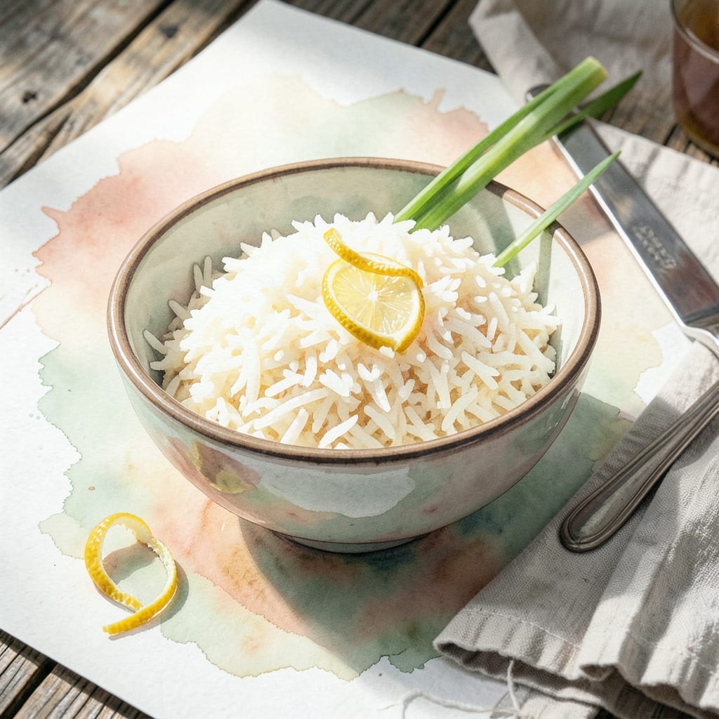 Coconut Rice Recipe With Coconut Cream: Fragrant Grains Soaked in Richness