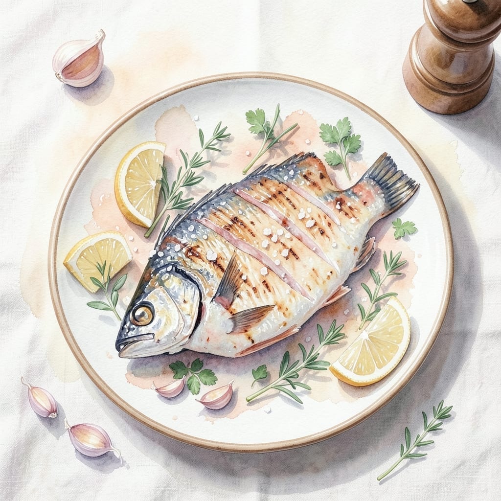 Corvina Recipe Grilled: Mediterranean Citrus and Herb Infusion Corvina Recipe Grilled: Mediterranean Citrus and Herb Infusion