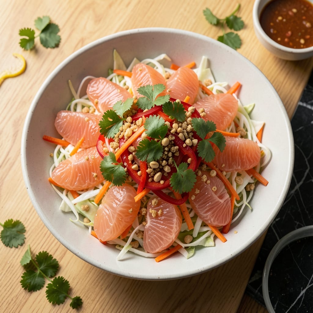 Pomelo Salad Recipe Thai: Zesty Citrus and Chili Lime Dressing